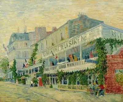 Gogh, Vincent van: Restaurant de la Sirene v Asnieres
